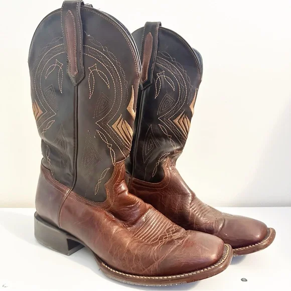 CODY JAMES MEN'S BLUE COLLECTION WESTERN PERFORMANCE BOOTS - BROAD SQUARE TOE